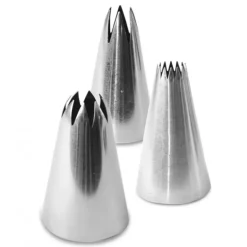 3 Douilles Pâtissières pour Cupcakes Scrapcooking