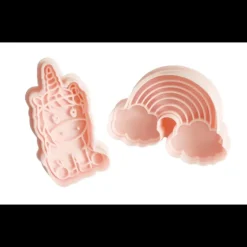 2 Emporte-pièces avec éjecteurs Licorne Scrapcooking