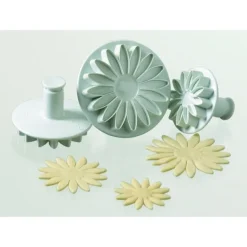 3 Emporte-Pièces Tournesol à Poussoir