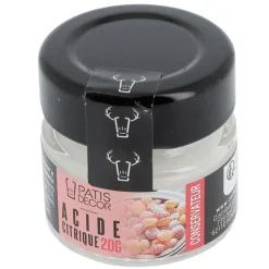 Acide Citrique 20 g Patisdécor
