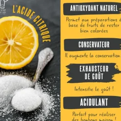 Acide Citrique 20 g Patisdécor