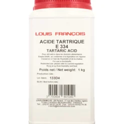 Acide Tartrique 1 kg E334