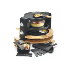 Appareil à Raclette Multifonction, Grill & Crêpière KitchenChef