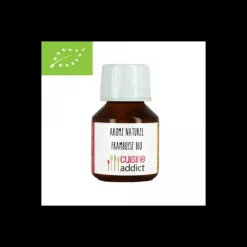 Arôme Alimentaire Bio Framboise 58 ml Cuisineaddict