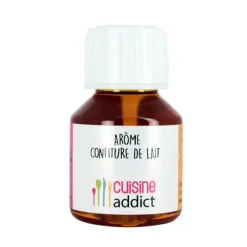 Arôme Alimentaire Confiture de Lait 58 ml Cuisineaddict