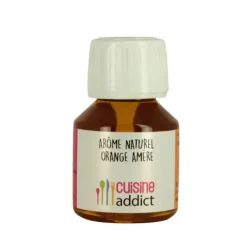 Arôme alimentaire Naturel Orange Amère 58ml Cuisineaddict