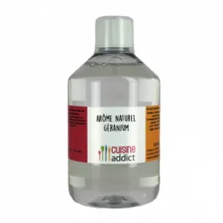 Arôme Alimentaire Naturel Géranium 500 ml Cuisineaddict