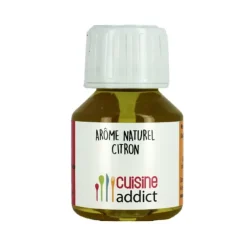 Arôme Alimentaire Naturel Citron 58 ml Cuisineaddict