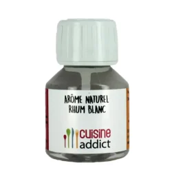 Arôme Alimentaire Naturel Rhum Blanc 58 ml Cuisineaddict