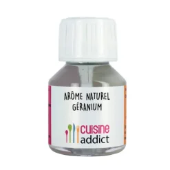 Arôme Alimentaire Naturel Géranium 58 ml Cuisineaddict