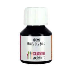 Arôme Alimentaire Naturel Fruits des Bois 58 ml Cuisineaddict