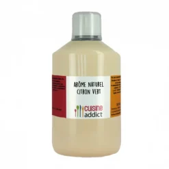 Arôme Alimentaire Naturel Citron Vert 500 ml Cuisineaddict