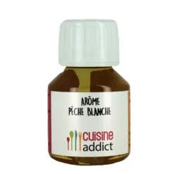 Arôme Alimentaire Naturel Pêche Blanche 58ml Cuisineaddict