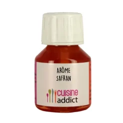 Arôme alimentaire Safran 58ml Cuisineaddict