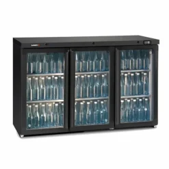 Arrière Bar Réfrigéré 3 Portes Vitrées 366 Bouteilles Gamko