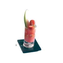 Assiette mise en bouche 10 X 10 cm par LeBrun