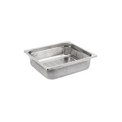 Bac Gastronorme Perforé Inox GN 2/3 H 10cm Matfer Bourgeat