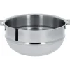 Bain Marie Mutine Ø 20 cm Manche Amovible Inox Cristel