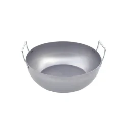 Bassine à Friture bombée en tôle 45 cm De Buyer