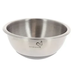 Bassine Demi-Sphérique Inox et Fond Silicone Ø 16 cm De Buyer