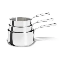 Batterie Cuisine Induction Casserole Inox Ø 16-18-20 cm Milady De Buyer