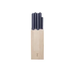 Bloc à Couteaux + 5 Couteaux Intempora Pain Opinel