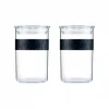 Bocal Plastique 600 ml avec Couvercle (x2) PRESSO Bodum