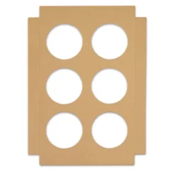 Boîte Cupcake en Carton 17 x 25 x 8,5 cm (x2) Scrapcooking