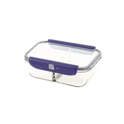 Boîte de Conservation Connectée avec Compartiments 1,45 L Bleu Stor'eat Mastrad