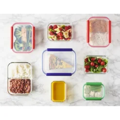 Boîte de Conservation Connectée 1,04 L Rouge Stor'eat Mastrad