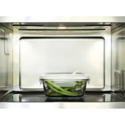 Boîte de Conservation en Verre Carré 800 ml Pebbly