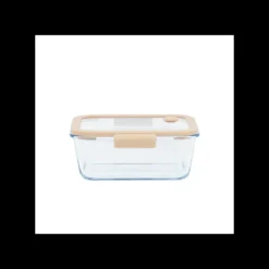 Boîte de Conservation en Verre Sous-Vide 1900 ml Pebbly