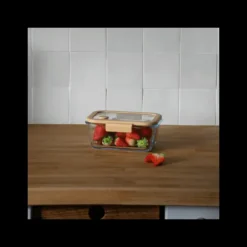 Boîte de Conservation en Verre Sous-Vide 800 ml Pebbly