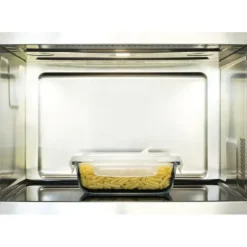 Boîte de Conservation en Verre Rectangle 650 ml Pebbly