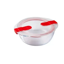 Boîte de Conservation en Verre Ronde 26 cm 2,3 L Cook & Heat Pyrex