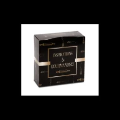 Boîte pâtissière Inspirations et Gourmandises - 22 x H 8 cm - (x50)