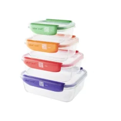 Boîtes de Conservation Connectées Stor'eat (x4) Mastrad