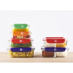 Boîtes de Conservation Connectées Stor'eat (x4) Mastrad