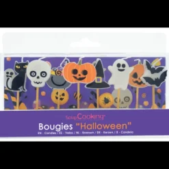 Bougie Halloween x8 Scrapcooking