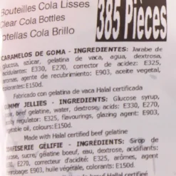Bouteilles Cola Lisses x 385 - Bonbons Halal