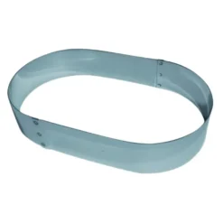 Cadre à Mousse Oblong Inox 22 cm x H 4,5 cm Mallard