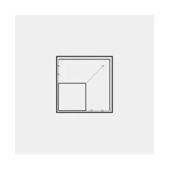 Cadre Pâtissier Extensible Inox 30 à 57 cm De Buyer