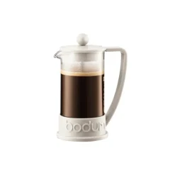 Cafetière à Piston Brazil 3 tasses 35cl - Blanc