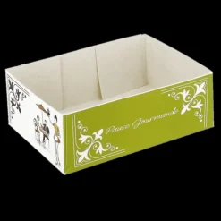 Caissette pâtissière Pause Gourmande 14 x 10 cm x H 5 cm (x100)