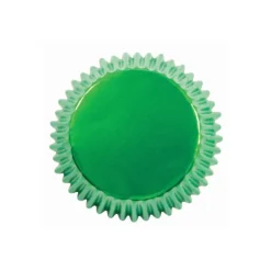 Caissettes Cupcakes Vert Métallique (x24) House of Marie