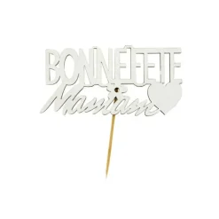 Cake Topper Bonne Fête Maman sur Pic (x30) Patisdécor