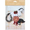 Cake Topper Équitation Scrapcooking