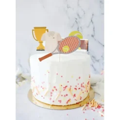 Cake Topper Tennis Scrapcooking