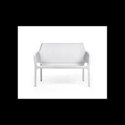 Canapé en Résine Blanc Net Bench Nardi