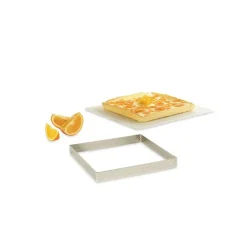 Carré perforé L. 20 cm de L'école Valrhona par De Buyer